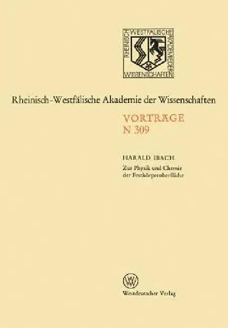 Natur-, Ingenieur- Und Wirtschaftswissenschaften (English, Harald Ibach)