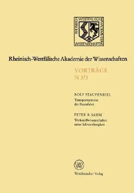 Rheinisch-Westfälische Akademie Der Wissenschaften (English, Rolf Staufenbiel)