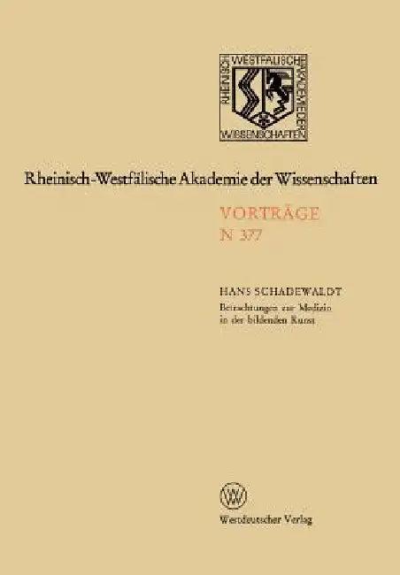 Natur-, Ingenieur- Und Wirtschaftswissenschaften (English, Hans Schadewaldt)