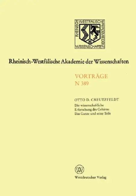Die wissenschaftliche Erforschung des Gehirns (English, Otto Creutzfeldt)