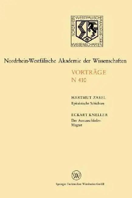 Epitaktische Schichten (English, Hartmut Zabel)