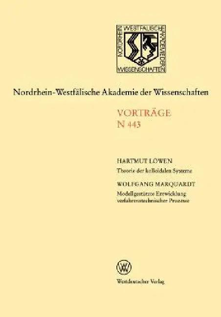Nordrhein-Westfälische Akademie Der Wissenschaften (English, Wolfgang Marquardt)