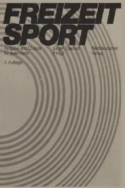 Freizeitsport (English, Jürgen Dieckert)