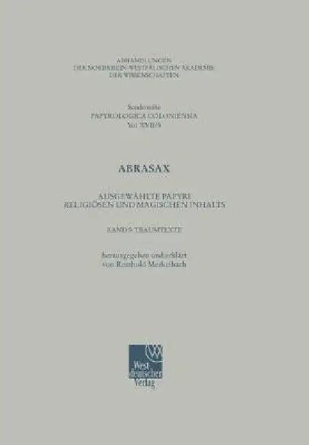 Traumtexte (English, Reinhold Merkelbach | Maria Totti)