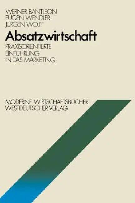 Absatzwirtschaft (English, Werner Bantleon)