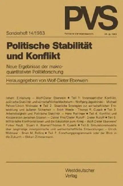 Politische Stabilität Und Konflikt (English, Wolf-Dieter Eberwein)