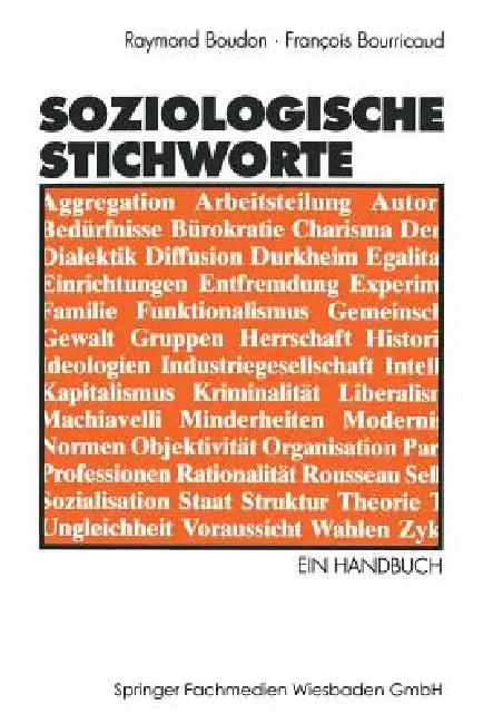 Soziologische Stichworte (English, Raymond Boudon | François Bourricaud)