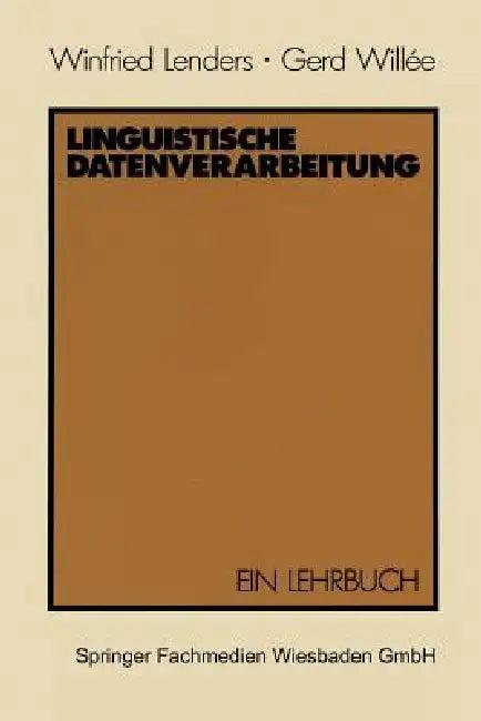 Linguistische Datenverarbeitung (English, Winfried Lenders)