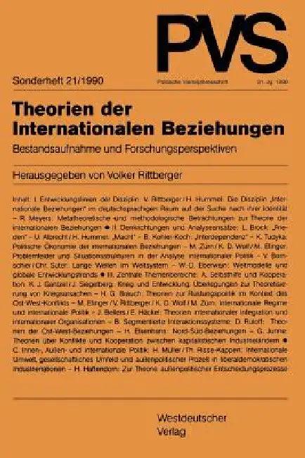 Theorien Der Internationalen Beziehungen (English, Volker Rittberger)