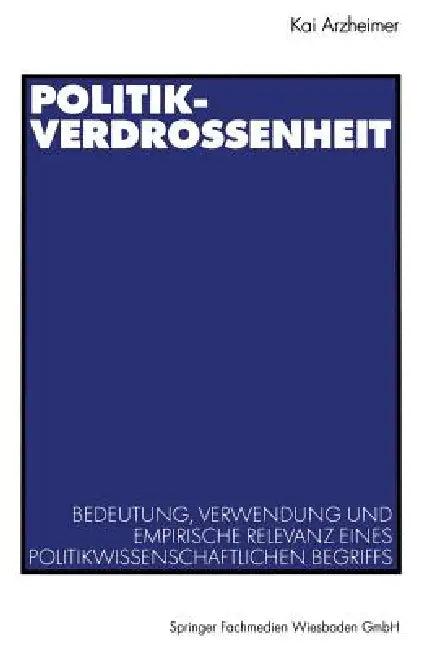 Politikverdrossenheit (English, Kai Arzheimer)