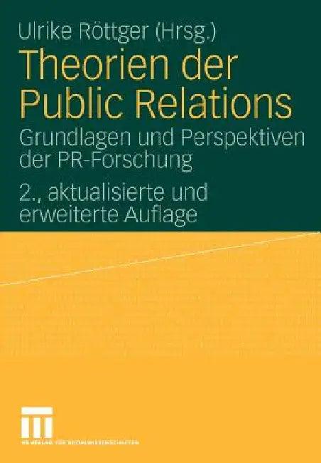 Theorien Der Public Relations (English, Ulrike Röttger)