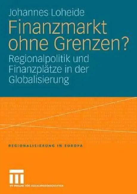 Finanzmarkt Ohne Grenzen? (English, Johannes Loheide)