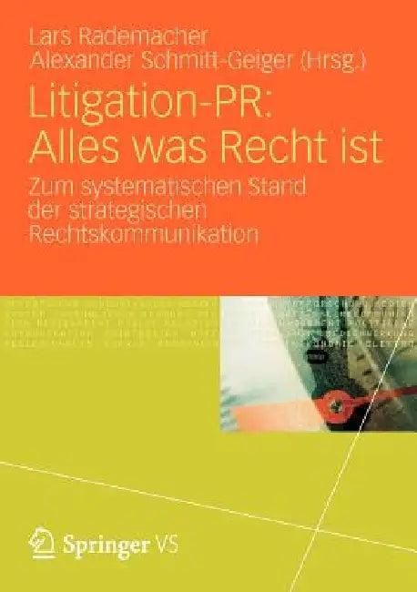 Litigation-Pr (English, Lars Rademacher | Alexander Schmitt-Geiger | Andreas Köhler)