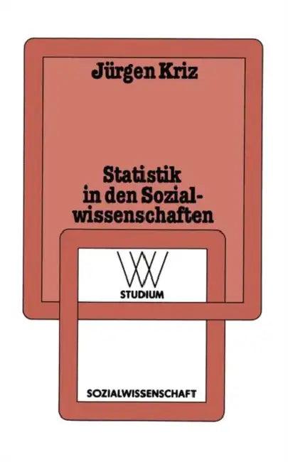 Statistik in Den Sozialwissenschaften (English, Jürgen Kriz)