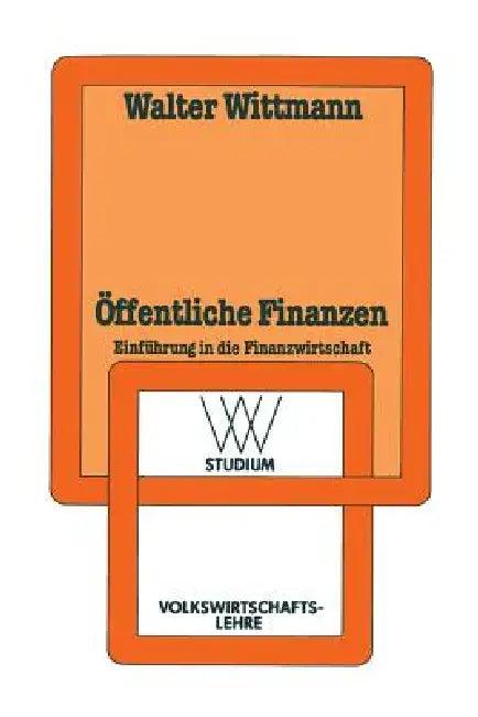 Öffentliche Finanzen (English, Walter Wittmann)