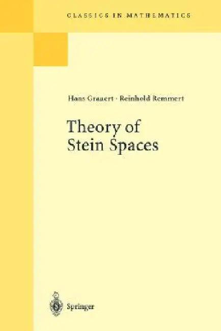 Theory of Stein Spaces (English, Hans Grauert | A. Huckleberry | Reinhold Remmert)