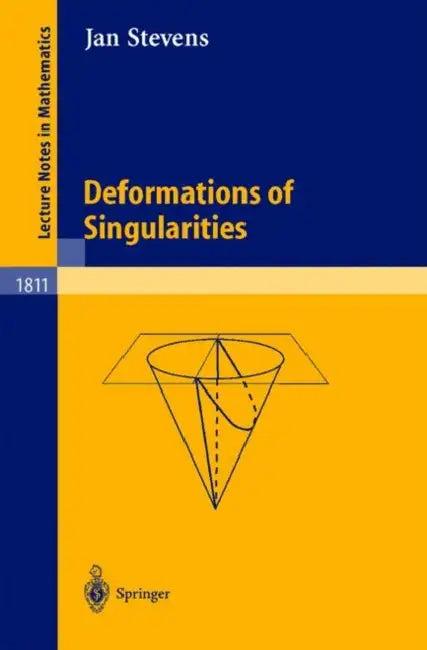 Deformations of Singularities (English, Jan Stevens)