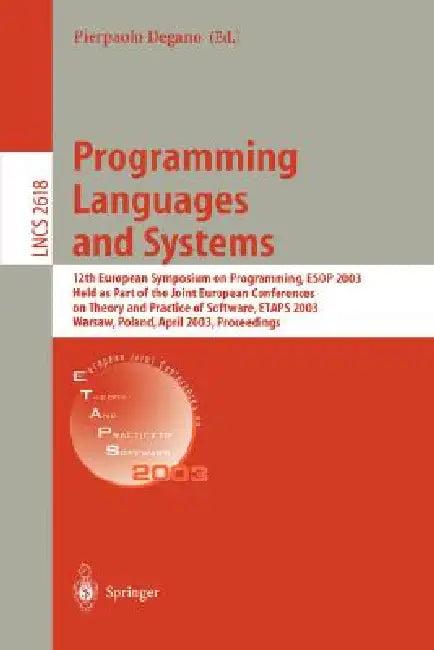 Programming Languages and Systems (English, Pierpaolo Degano)