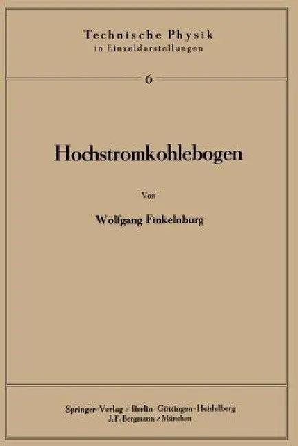 Hochstromkohlebogen (English, W. Finkelnburg)