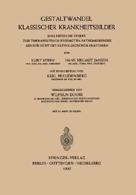 Gestaltwandel Klassischer Krankheitsbilder (English, Kurt Köhn | Wilhelm Doerr | Karl Freudenberg)