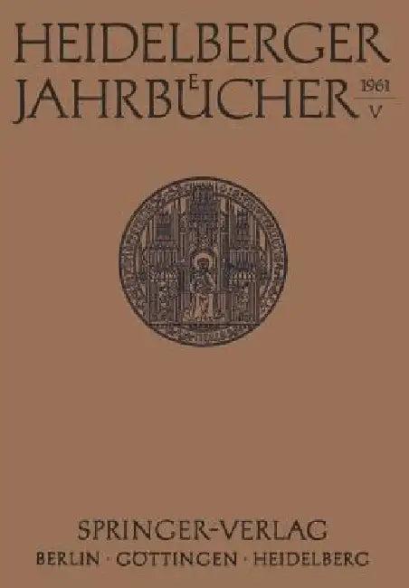 Heidelberger Jahrbücher (English, Kenneth A. Loparo)
