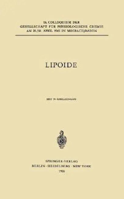 Lipoide (English, E. Schütte)