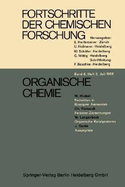 Organische Chemie (English, Prof Dr E. Heilbrunner)