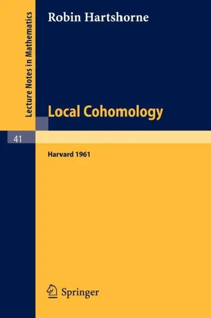 Local Cohomology (English, Robin Hartshorne)
