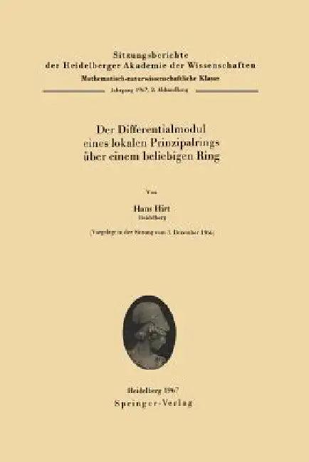 Der Differentialmodul Eines Lokalen Prinzipalrings Über Einem Beliebigen Ring (English, H. Hirt)