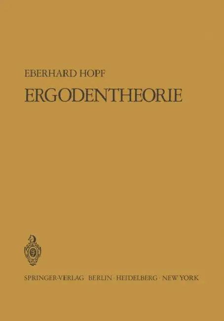 Ergodentheorie (English, Eberhard Hopf)