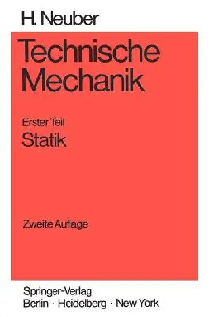 Technische Mechanik (English, Heinz Neuber)