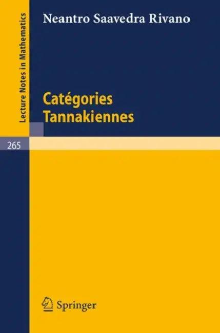 Categories Tannakiennes (English, N. Saavedra Rivano)