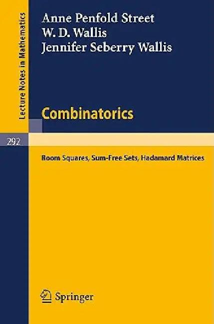 Combinatorics (English, W. D. Wallis | A. P. Street | J. S. Wallis)