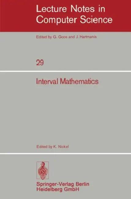 Interval Mathematics (English, K. Nickel)