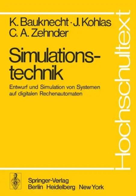 Simulationstechnik (English, K. Bauknecht | J. Kohlas | C. a. Zehnder)