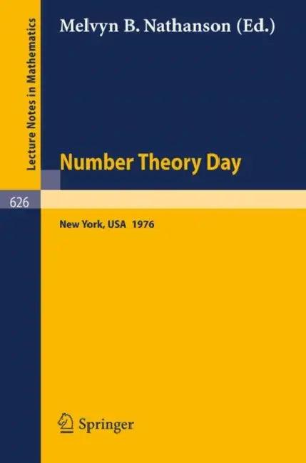 Number Theory Day (English, M. B. Nathanson)