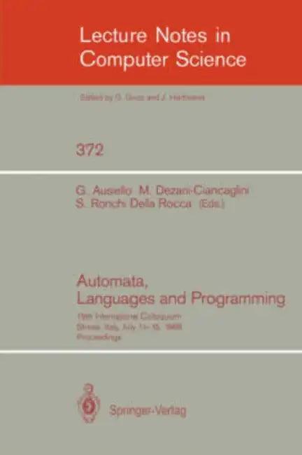 Automata, Languages and Programming (English, G. Ausiello | C. Böhm)