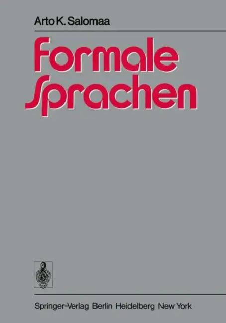 Formale Sprachen (English, Arto K. Salomaa | E. -W Dieterich)