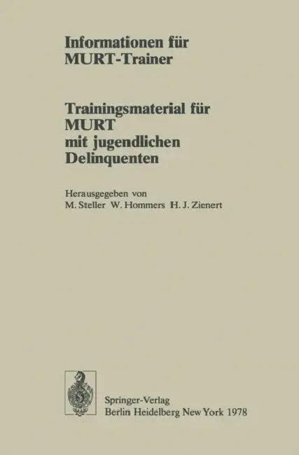 Informationen Für Murt-Trainer (English, Jörg Alisch | Max Steller | Maren Langlotz)