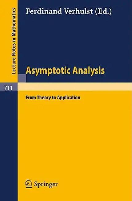 Asymptotic Analysis (English, F. Verhulst)