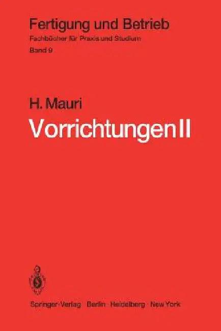 Vorrichtungen II (English, H. Mauri)
