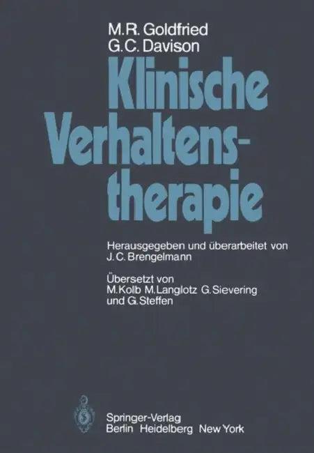 Klinische Verhaltenstherapie (English, M. R. Goldfried | J. C. Brengelmann | J. C. Brengelmann)