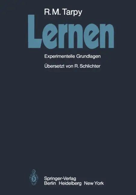 Lernen (English, Roger M. Tarpy | R. Schlichter)