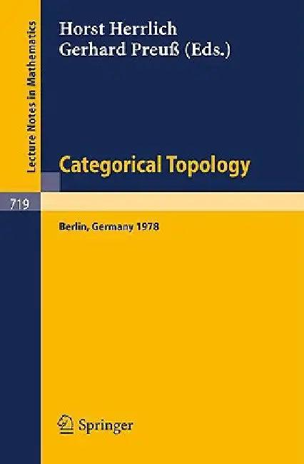 Categorical Topology (English, H. Herrlich | G. Preuß)