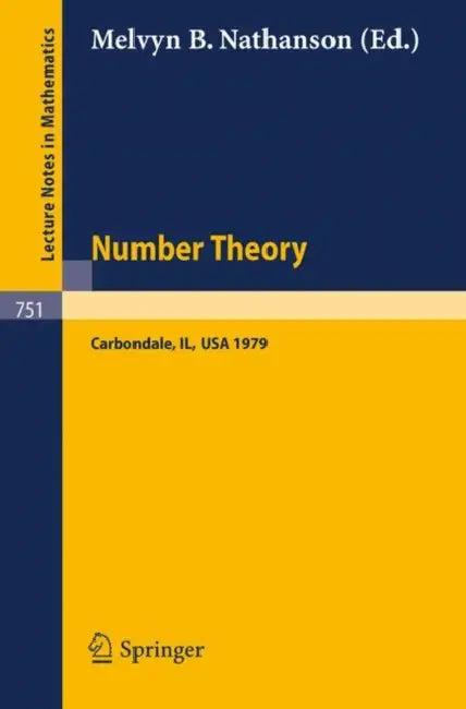Number Theory, Carbondale 1979 (English, M. B. Nathanson)