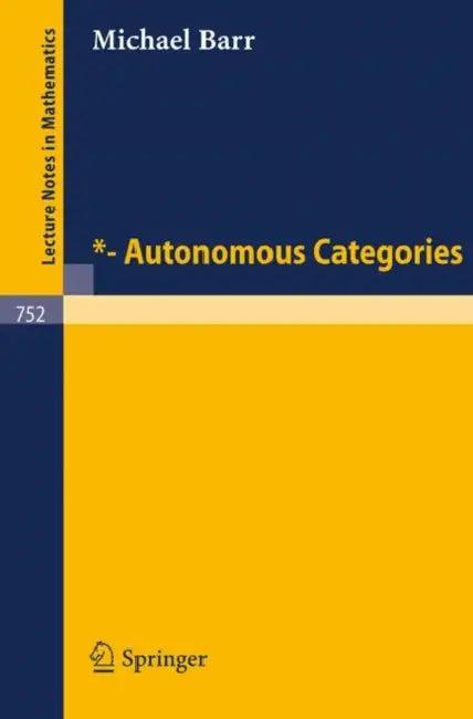 Autonomous Categories (English, M. Barr | Po-Hsiang Chu)