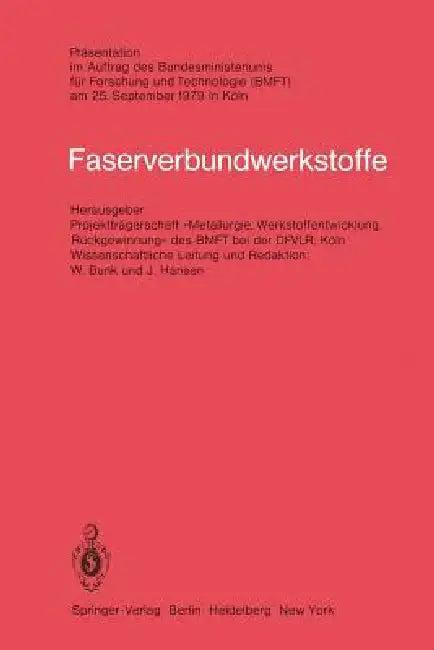Faserverbundwerkstoffe (English, W. Bunk | J. Hansen)