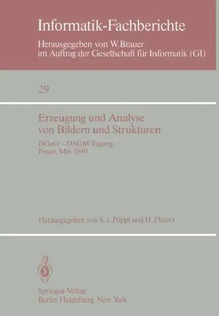 Erzeugung Und Analyse Von Bildern Und Strukturen (English, S. J. Pöppl | H. Platzer)