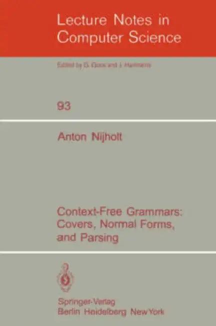 Context-Free Grammars (English, A. Nijholt)