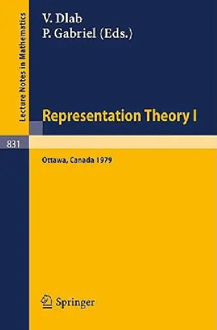 Representation Theory I (English, V. Dlab | P. Gabriel)